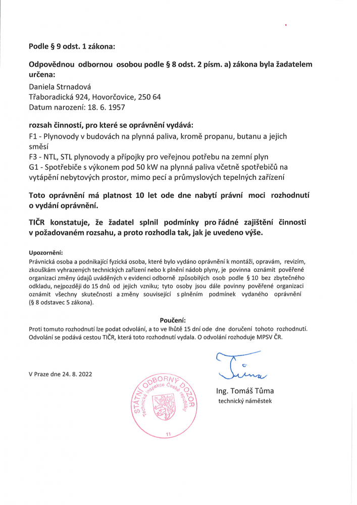 CertifikátyTIČR