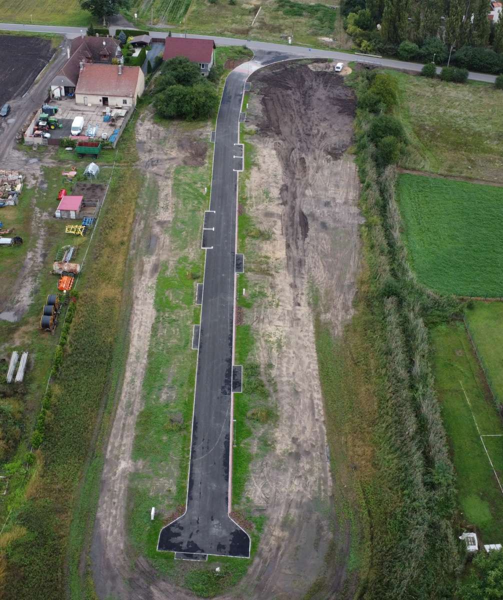 Zasíťování stavebních parcel, lokalita Nedomice